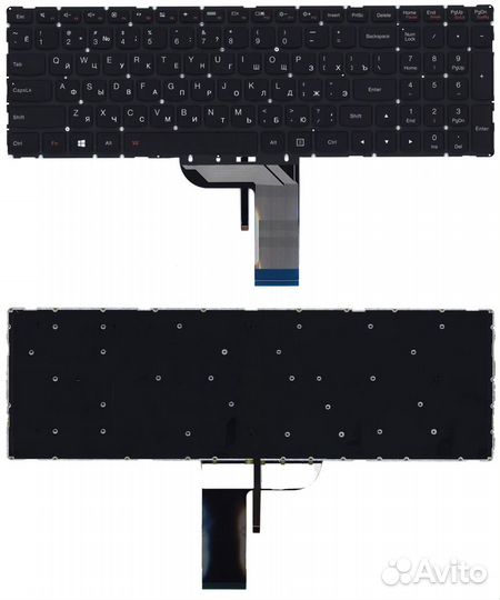 Клавиатура Lenovo IdeaPad 700 700-17ISK черная