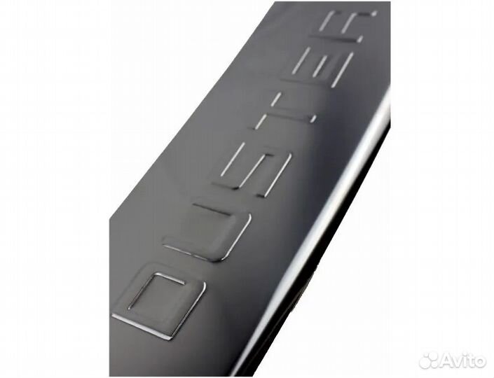 Накладка на бампер Рено Дастер 2010-2021г