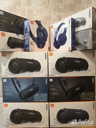 JBL Xtreme3, Charge5, Flip 5, Party Box 110