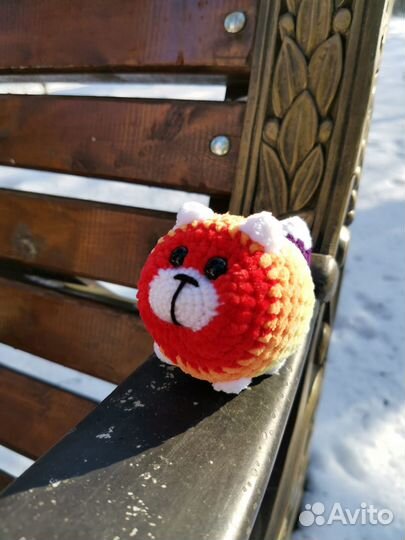 Мягкая игрушка кот колобок