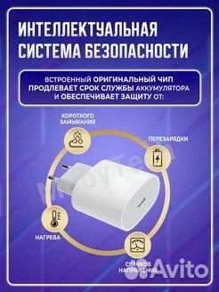 Новый Блок для iPhone адаптер 20w