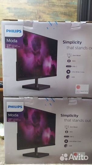 Монитор Philips 276c8 2к 27