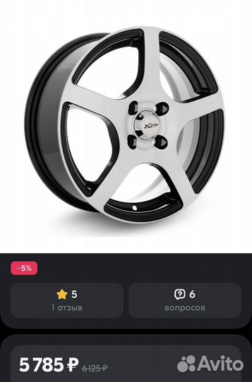 Литые диски r15