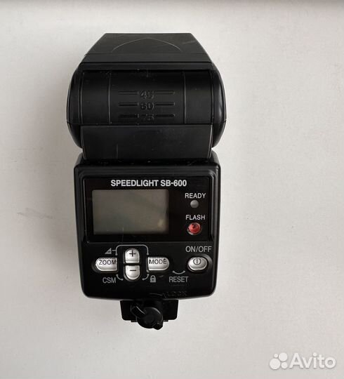 Вспышка камеры nikon speedlight sb-600