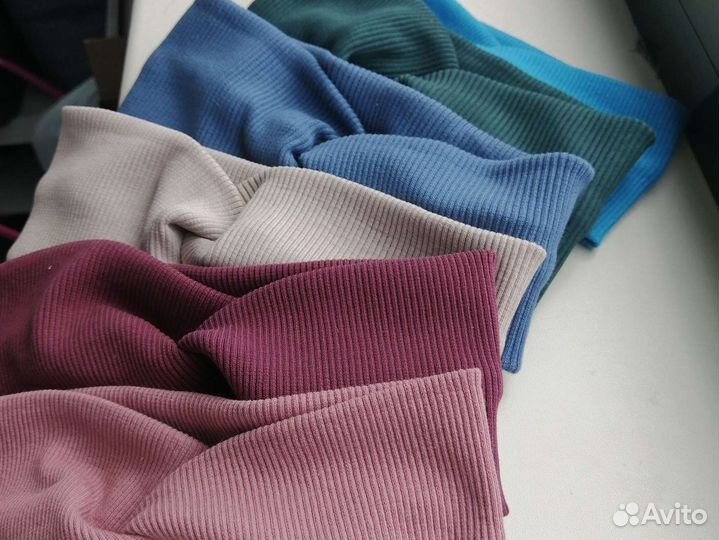 Повязка на голову (в рубчик)