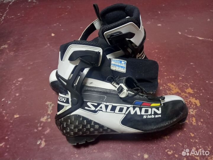 Лыжные ботинки коньковые salomon