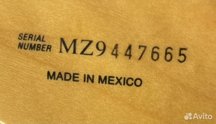 Fender stratocaster mexico 2009