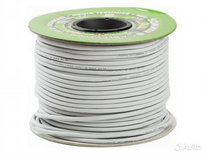 Микрофонный симметричный кабель 2х0,22, Германия