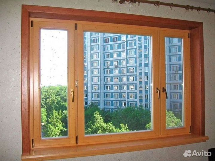 Окно пластиковое остекление загородных домов