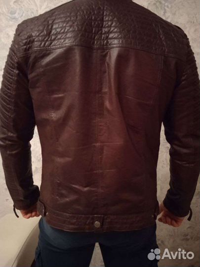 Кожаная куртка мужская оригинал