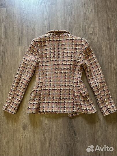 Женский твидовый жакет