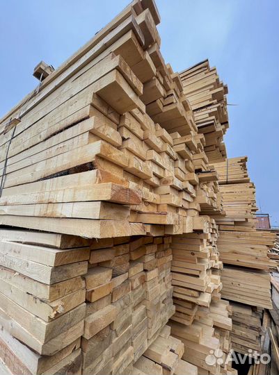 Доска обрезная 25х100