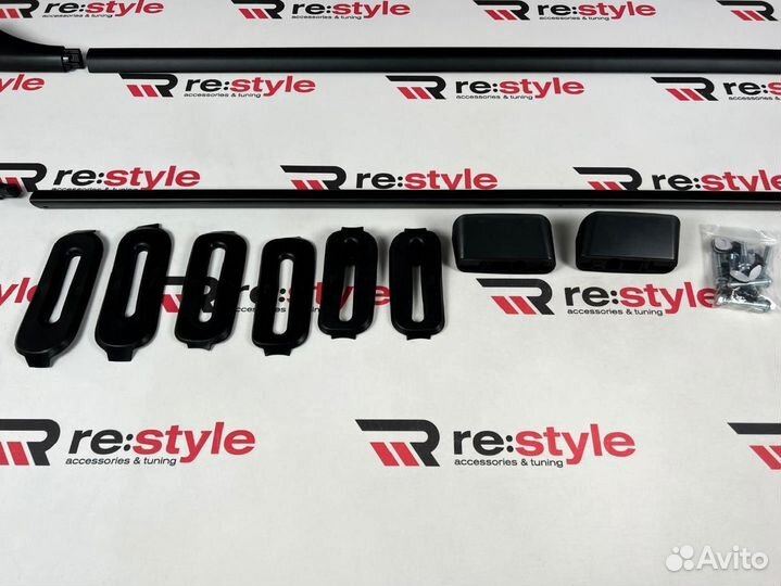 Рейлинги Toyota Land Cruiser 100 Черные S2105