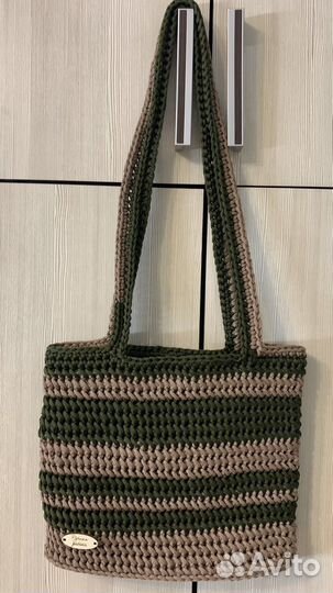 Вязаная крючком сумка