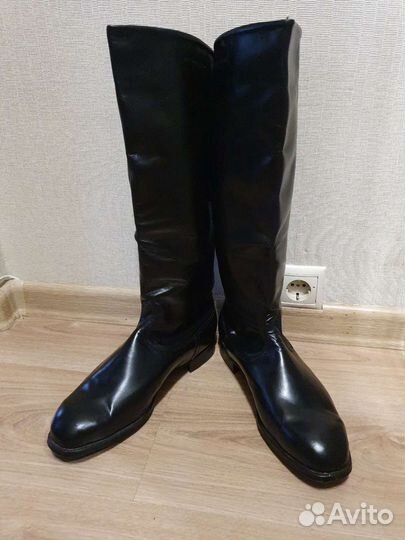 Хромовые сапоги СССР 44 ш и 46 ш размера 1976 г
