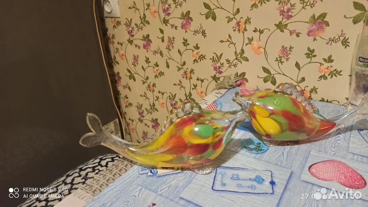 Рыбка из стекла