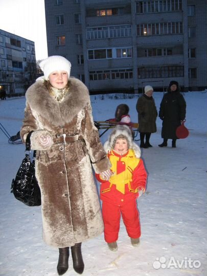 Шуба мутон