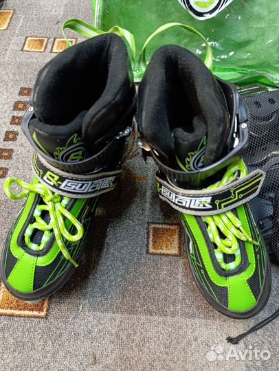 Ролики детские раздвижные 35-38 размер