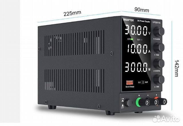 Импульсный лабораторный источник питания