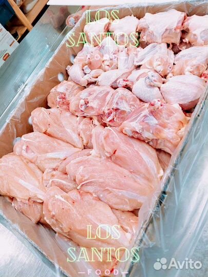 Мясо, Набор куриный, Тушка цб, Филе, Голень, Бедро
