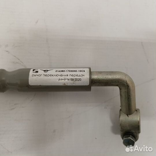Рычаг кпп УАЗ Патриот с демпфером