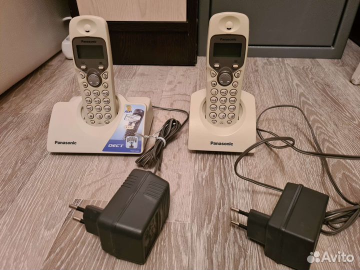 Panasonic радиотелефоны 2 шт