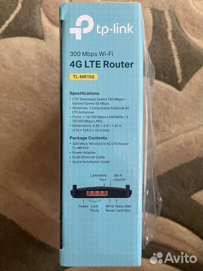 Роутер tp link tl-mr150