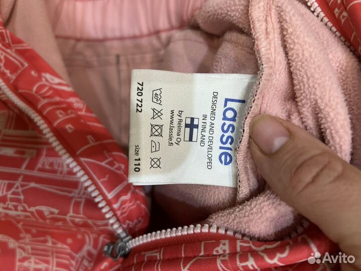 Комбинезон демисезонный для девочки 110