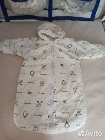 Конверт в коляску демисезонный