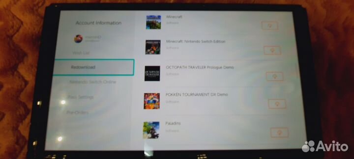 Nintendo switch oled с играми