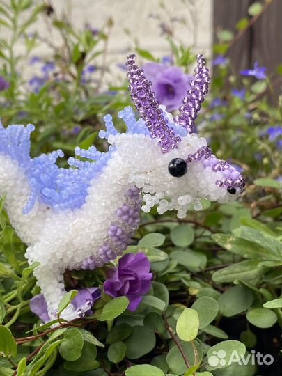 Китайские дракона из бисера