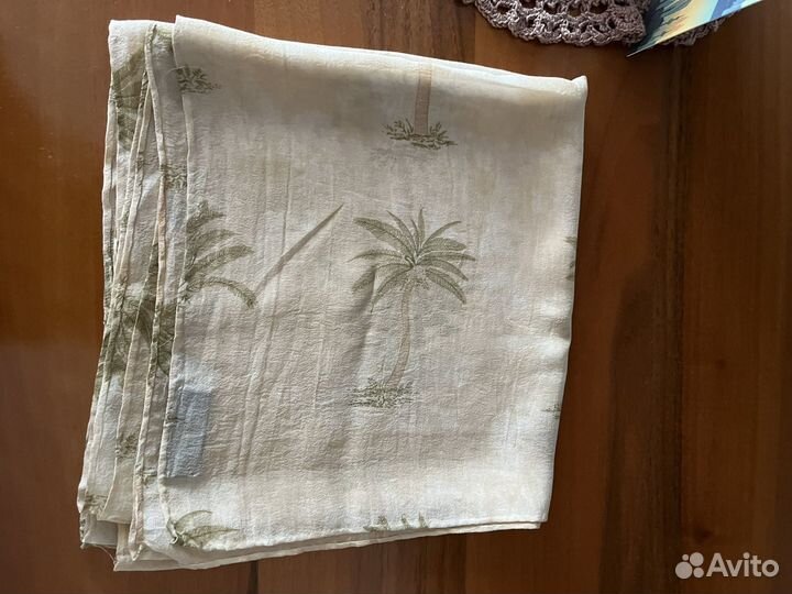 Шарф натуральный шелк