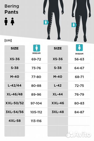 Motorradhose Bering Siberia Grau-Blau-Rot Damen Blau, Grau