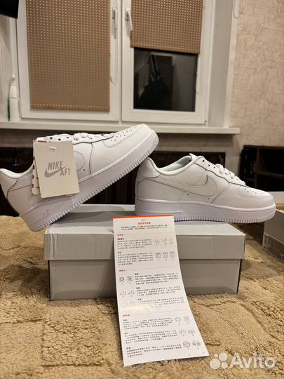 Кеды nike air force 1 white