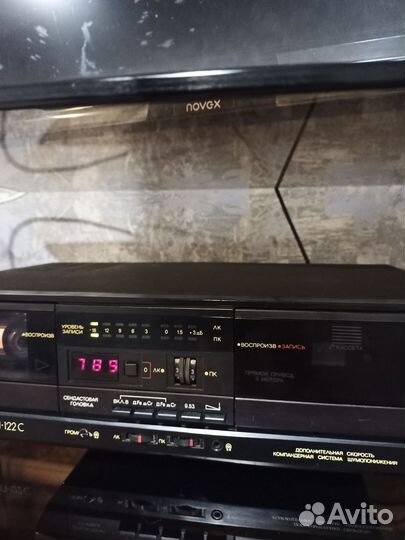 Кассетная дека вега122с