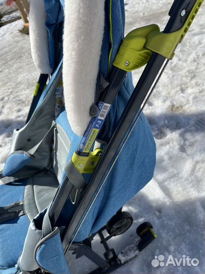 Коляска санки nika 7-3