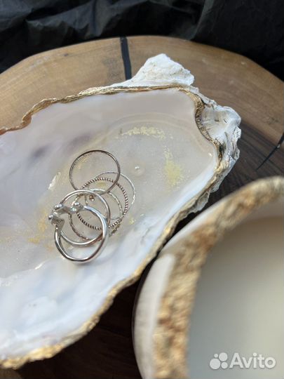 Набор свеча и подставка для украшений 