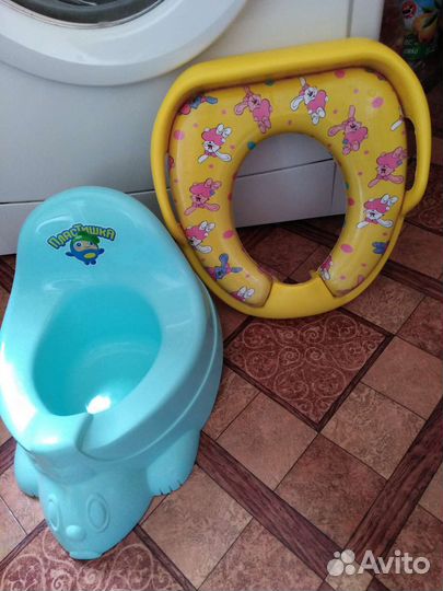 Горшок детский и мягкая сидушка