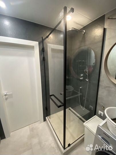 Душевые кабины из стекла