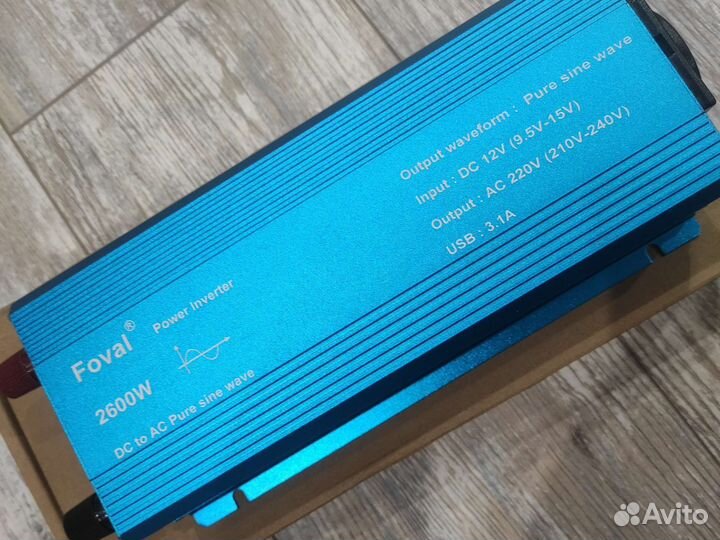 Инвертор с 12 на 220 чистый синус