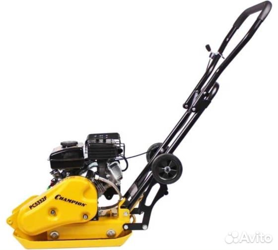 Виброплита бензиновая champion PC5332F