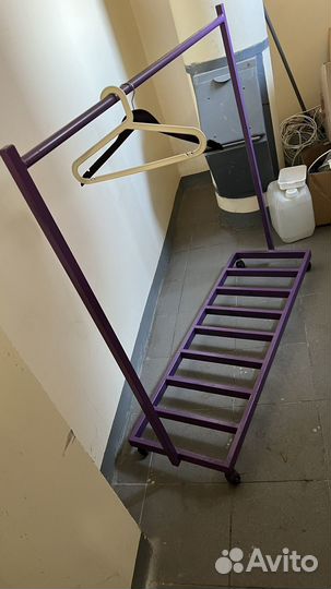 Вешалка напольная для ожеды лофт