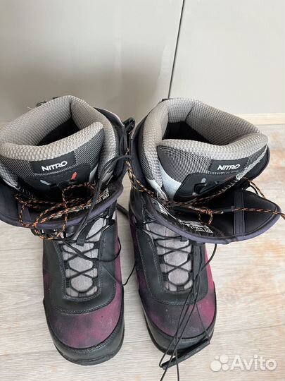 Продам ботинки для сноуборда женские nitro