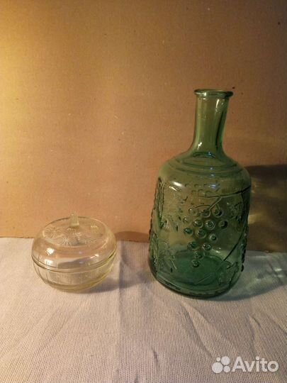 Банки штанглас и графин СССР