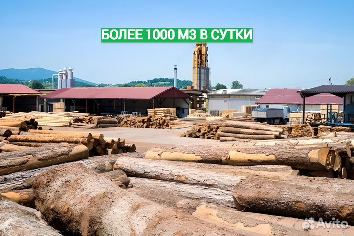 Обрезная доска брус хвоя