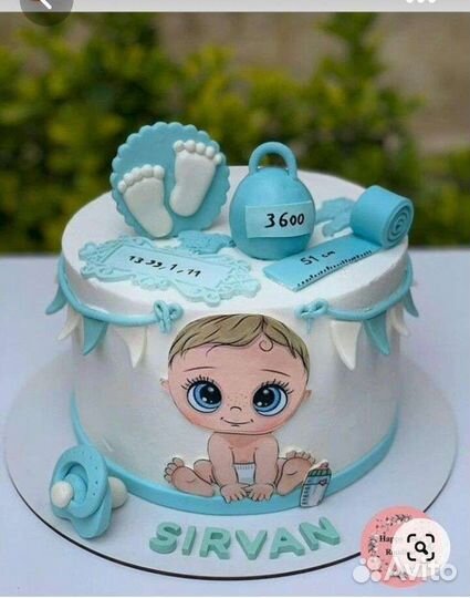 Метрика на торт ребёнку