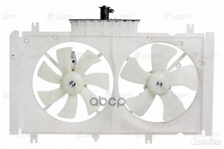 Э/вентиляторы охл. с кожухом (2 вент.) для а/м