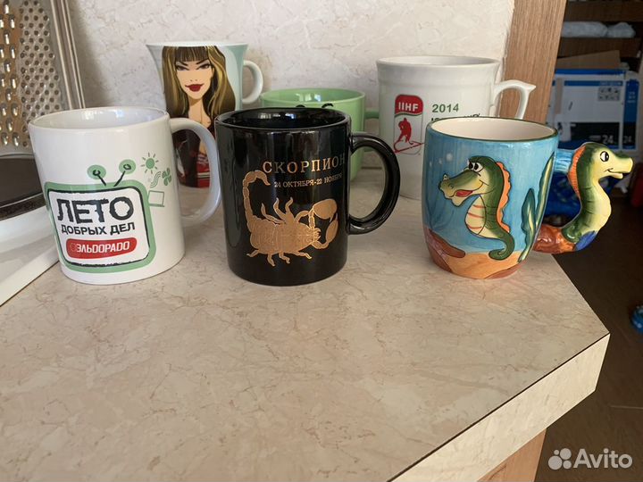 Кружки чашки разные