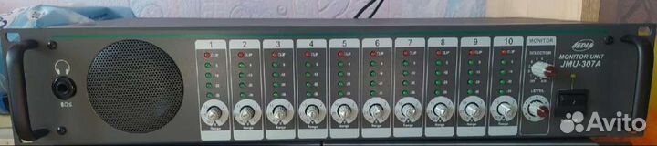 JMU-307A Панель монитора на 10 каналов