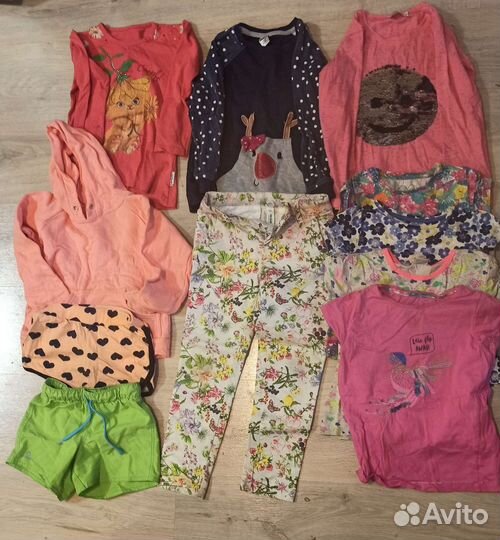 Детские вещи пакетом для девочек 116